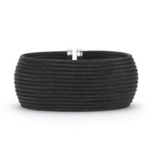 HP! 🎉ALOR Cable Bracelet Bangle Cuff 18K - Picture 3 of 9